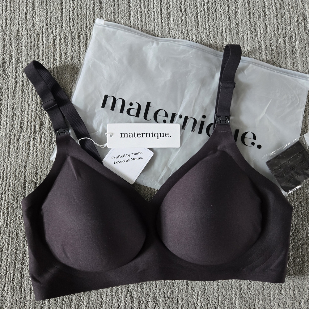 Maternique Second Skin Nursing Bra - NEW - Size M
